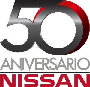 Nissan 50 Aniversario Logo Vector