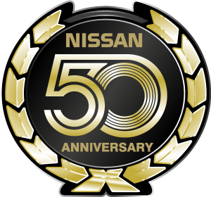 Nissan 50 Anniversary Logo Vector