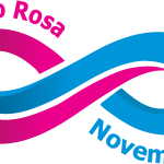 Novembro Azul Outubro Rosa Logo Vector