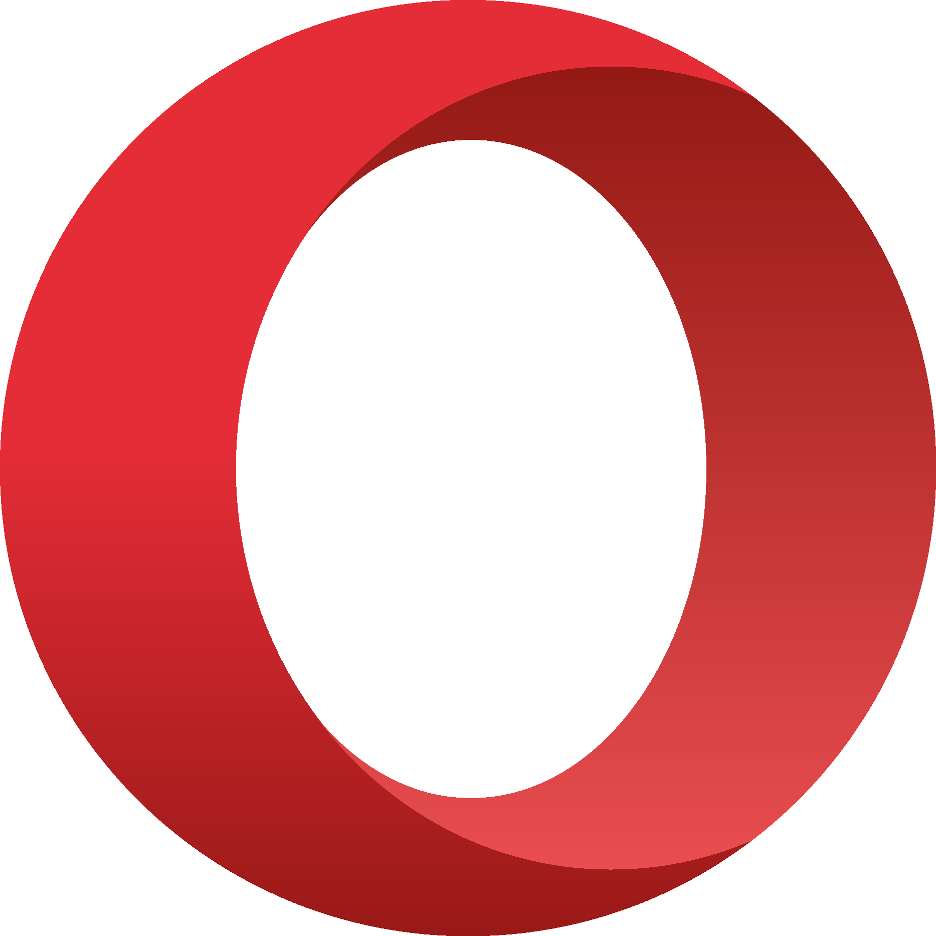 Opera Mini Logo Black