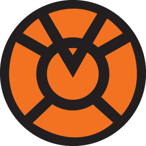 Orange Lantern Corp Green Lantern Logo Vector