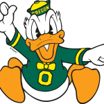 Oregon Ducks(80) Logo Vector