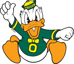 Oregon Ducks(80) Logo Vector