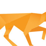 Paper Dog Logo Vector