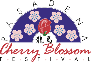 Pasadena Cherry Blossom Festival Logo Vector