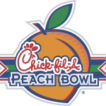 Peach Bowl Logo Vector