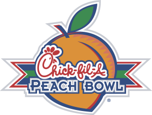 Peach Bowl Logo Vector