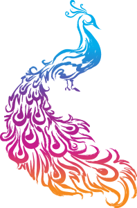 Peacock Logo Vector