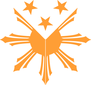 Philippine Sun Stars Logo Vector