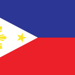 Philippines Flag Logo Vector