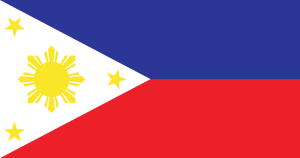 Philippines Flag Logo Vector