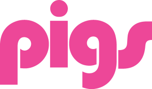 Pigs Logo Vector