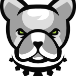 Pitbull Coin Token Logo Vector