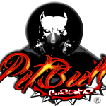 Pitbull Customs Cars Logo Vector