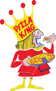 Pizza King Logo Vector