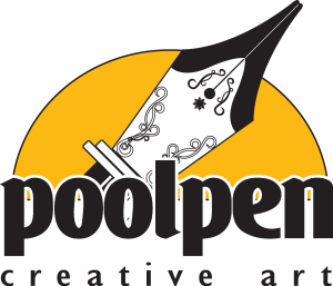 Poolpen Creative Art Logo Vector