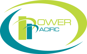 Power Pacific International Media Logo Vector