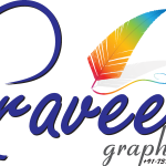 Praveen Graphics Logo Vector