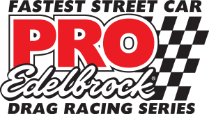 Pro Edelbrock Drag Racing Series Logo Vector