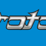 Proton 80s Logo Vector