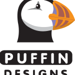 Puffin Designs Logo Vector