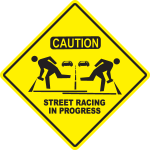 Racing In Progress Logo Vector