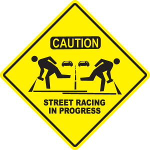 Racing In Progress Logo Vector