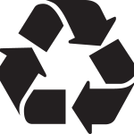 Recycle Symbol Logo Vector