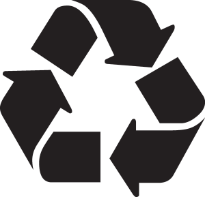 Recycle Symbol Logo Vector