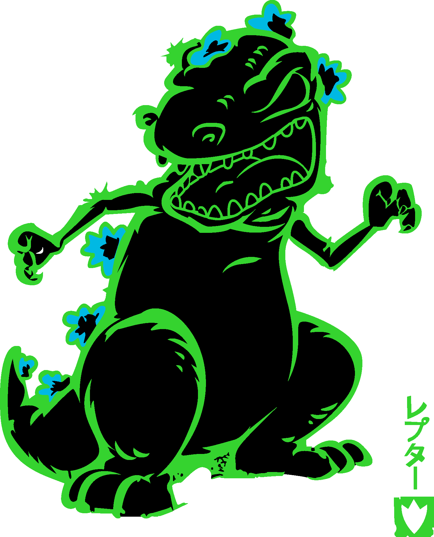 Reptar Neon Logo Vector - (.Ai .PNG .SVG .EPS Free Download)