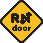 Rn Door Logo Vector