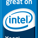 Runs Great On Intel Xeon Inside Logo Vector