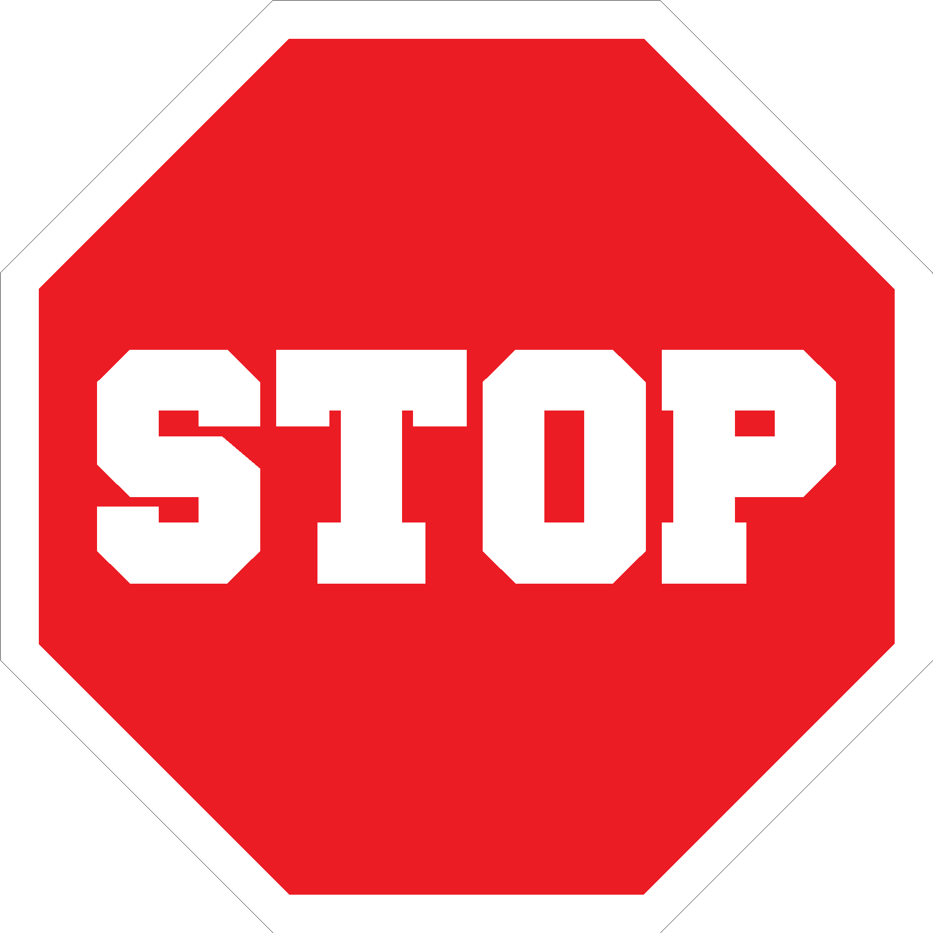 Sign stop PNG transparent image download, size: 600x600px