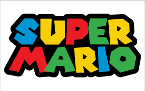 SUPER MARIO Logo Vector