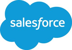 Salesforce White Logo Vector