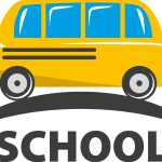 School Bus Logo Vector