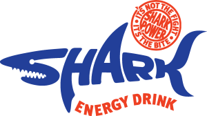 Shark Energy Drink Logo Vector