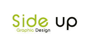 Side Up Graphic Design Logo Vector