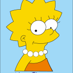 Simpsons Lisa Logo Vector