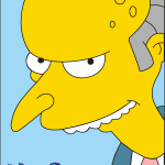 Simpsons Mr Burns Logo Vector