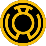 Sinestro Corp Yellow Lantern Logo Vector