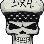 Skull Sr4 Logo Vector