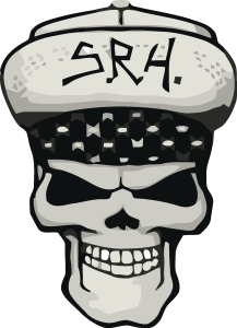 Skull Sr4 Logo Vector