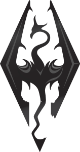 Skyrim Icon Logo Vector