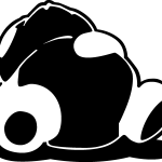 Sleepy Panda Logo Vector