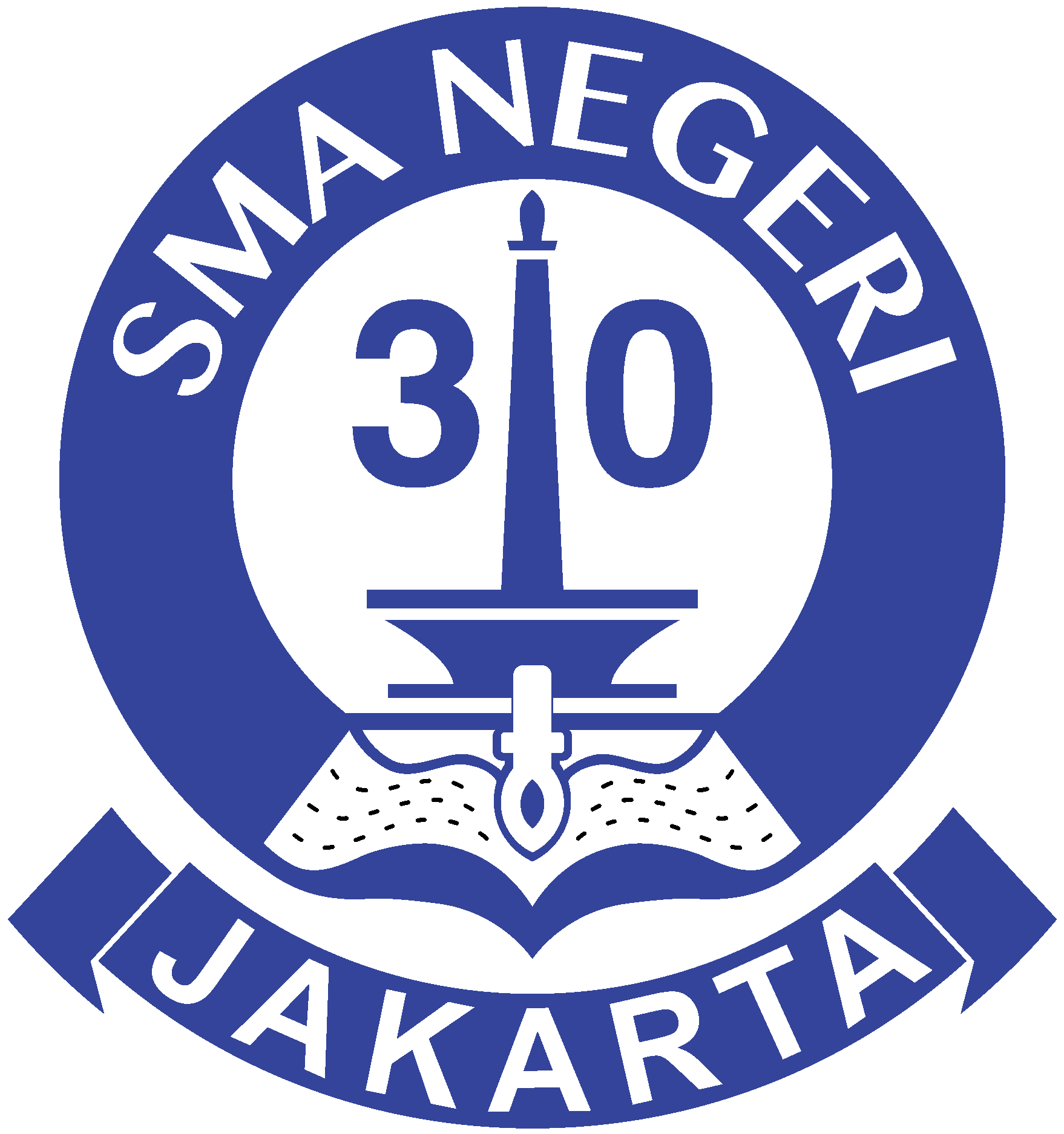 Sma Negeri 30 Jakarta Logo Vector