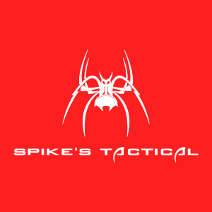 Spikes Tactical White Logo Vector