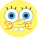 Sponge Bob Logo Vector