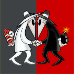 Spy Vs Spy Logo Vector