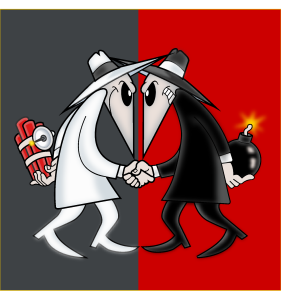 Spy Vs Spy Logo Vector